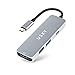 usky USB C Hub,USB Type-C Adapter with Type-C Charging Port,HDMI Output,2 USB 3.0 Ports, USB-C Power Delivery HUB,USB-C to HDMI for MacBook Pro 2017 iMac,Google Chromebook Pixelbook