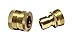 Nysist Garden Hose Quick Connect Set ~ Made in USA ~ Solid Brass Quick Connect Garden Hose Fittings ~ Bonus Swivel Coupler & Extra Washers