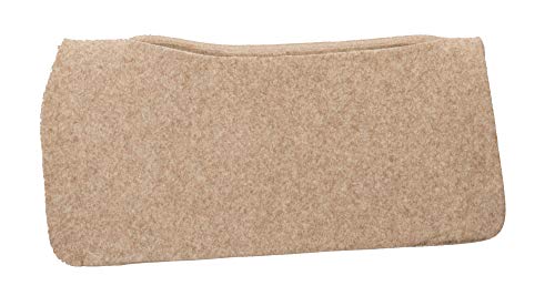 Weaver Leather 35 – 2707 – 1 Contoured Felt Saddle Pad Antiscivolo, 35-2707-1/2, Tan, 32" X 32"