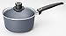Woll Lite/Plus Diamond Reinforced Nonstick Scratch Resistant Cast Aluminum in Saucepan with Lid, 2.6 Quart, Gray