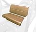 Rugged Ridge 13461.04 Seat, Rear, Fixed, Tan; 55-95 Jeep CJ/Wrangler YJ
