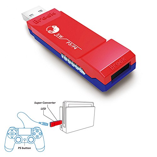Gam3gear brook super usb adapter for ps3 ps4 to wii u c…