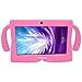 Transwon 7 Inch Cute Kids Case for Chromo Inc 7 Inch Tablet, Chromo Inc CI2542 7-Inch, Alldaymall A88X, NPOLE 7 Inch Tablet, Dragon Touch Y88X Plus 7, NeuTab N7 Pro, Autobeyond 7inch, Vuru A33 - Pink