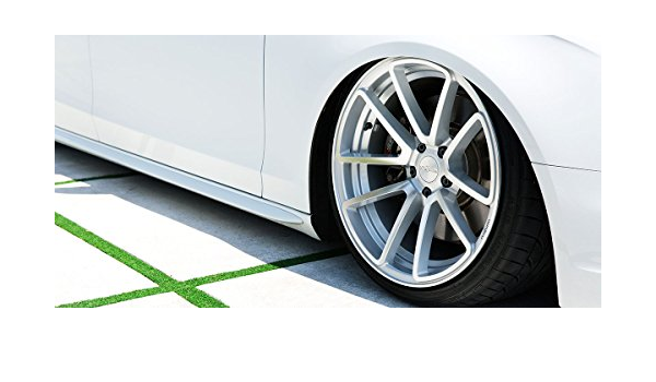 Rotiform SPF - Juego de 4 ruedas y llantas de plata de 18 ...