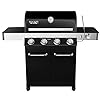 4-Burner-Propane-Gas-Grill-BlackLED-ControlsSide-BurnerUSB-Light