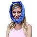 Huggaroo Ice Comfort | Cold Compress for Migraine Relief – Stocking Stuffer – Super Soft and Plush Shoulder and Neck Ice Pack Head Wrap - 9 Individual Ice Pack Compartments for Cold Therapy