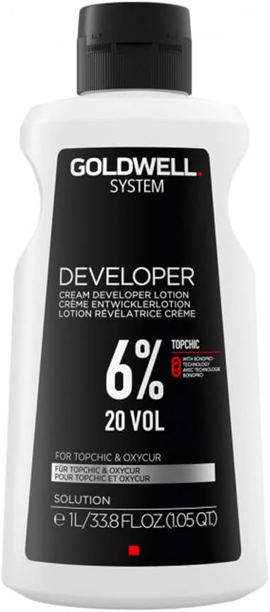 Goldwell System Developer Lotion 6% 20 Vol 1000ml Professional Hair Color