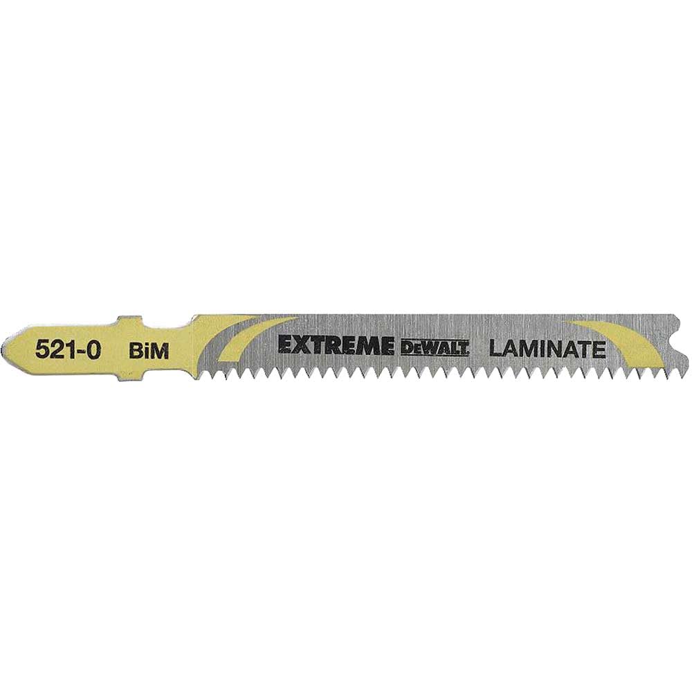 Dewalt Extreme bi-Metal Jigsaw Blades T101BIF DT2080 QZ, Pack of 5
