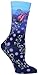 Ozone Floral Bird Socks
