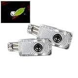 DELEIKA 2ps LED Car Door Welcome Logo Ghost Shadow Projector Lights Courtesy Lights For Acura MDX ZDX TL TLX RLX RCX Honda Civic Hybird Hopmc Insight Wireless 3D Laser Warning Lamp (Acura Red Logo)