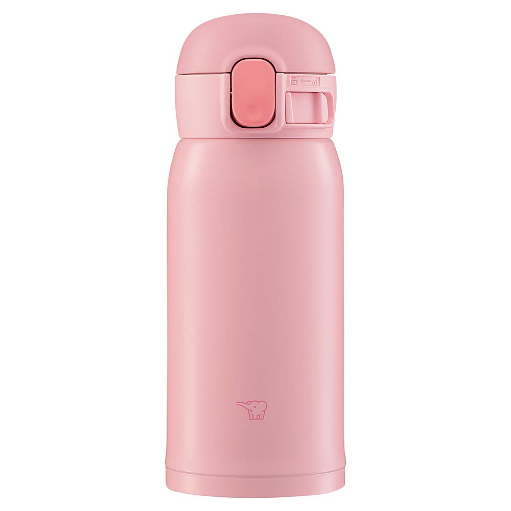 ZOJIRUSHI Water Bottle Stainless 360ml SM-WA36-PA Peach Pink New