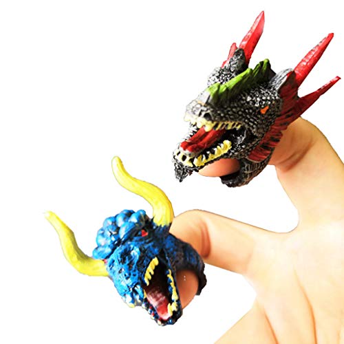 Dinosaur Dino Fossil Rings Party Favors Decoration Supplies Finger Toys for Kids Boys Girls Christmas Birthday Gifts 12Pcs - Thumbnail 2