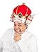BigMouth Inc King of Beers Drinking Hat, Party Hat Holds 2 Beers, Sodas and More, Built-in Straw
