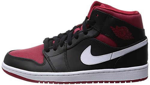 nike jordan shoes black white and red