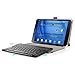 INFILAND Keyboard Case Compatible with Galaxy Tab A 10.1 Inch Tablet (SM-T585/SM-T580), Black
