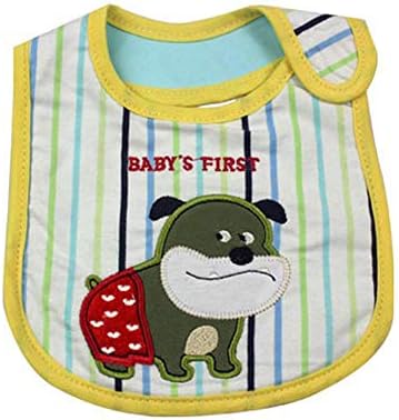 Diufon Newborn Baby Boy Girl Saliva Towel Cartoon Bibs Waterproof Saliva Feeding Baby Children Cotton Bib