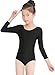 speerise Girls Long Sleeve Leotard Gymnastics Dance Leotards for Kids Dance Unitard for 3-12 Years Girls Boys