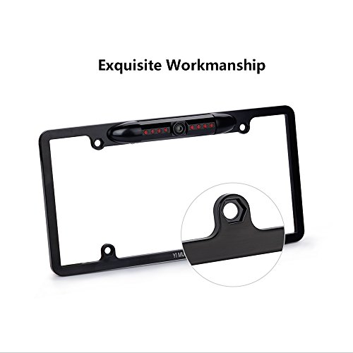 image for Vehicle Backup Camera License Plate YM-706, YIMU 170° High Definition