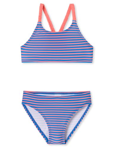 Schiesser Ensemble Bikini Bustier Aqua Kids Girls - Taille 92 à 140 cm, Aquarium_182729, 104 cm