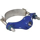 Repair Clamp, Iron, 6 In Pipe, 1 1/4 In Out
