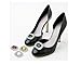 Absolutely Audrey Paris Shoe Clips Crystal