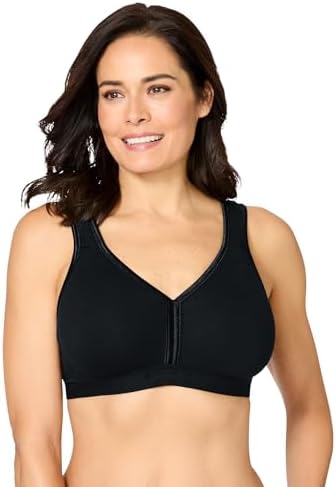 GODDESS Women's Keira Non-Wired Comfort Bra Black at Amazon
