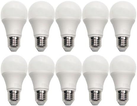 Langboss 2835SMD 3W/5.5W/7W/9W/12W/14W LED Globe Bulb Light AC100-240V Input Plastic Clad Aluminum Inner, Warm White Color - Pack of 10 (9)