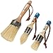 1st Place Chalk & Wax Pure Bristle Brushes - Hand Made - Complete Set (3 Brushes)
