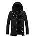 JYG Men's Winter Thicken Coat Casual Military Parka Jacket with Removable Hood