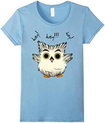 Women's Bokuto Owl T-Shirt Medium Baby Blue