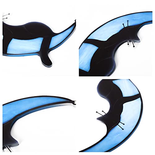 Black Cat Memorial Gifts, 2 Pcs Cat Decor Suncatcher, Window Suncatcher Cat on Moon Memorial Gifts, Gifts for Cat Lovers