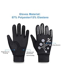 Guantes para correr, pantalla táctil, ejercicio, gimnasio, entrenamiento, cálidos, forro para mujeres, hombres, pantalla táctil, ciclismo, transpirable, para invierno y verano, para conducción, camping, senderismo, conducción, ciclismo, deportes al aire l
