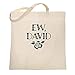 Pop Threads Ew David Rose Alexis Funny Cute Graphic Canvas Tote Bag Natural 15x15 inches