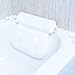 Large Bath Pillow Cushion with Non Slip Suction Cups - Perfect for Men, Women, Adults, Kids, or a Baby to Provide Seat and Body Support in Any Spa Bath Tub