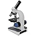 ZENY 40X-1000X Magnification Cordless All-Metal Optical Glass Lenses Cordless LED Illumination Biological Compound Microscope for Students