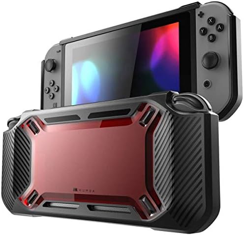 Albert Case For Nintendo Switch, [Heavy Duty] Slim Rubberized [Snap On] Hard Case Cover For Nintendo Switch 2017 Release (Red/Black/Blue/Green)