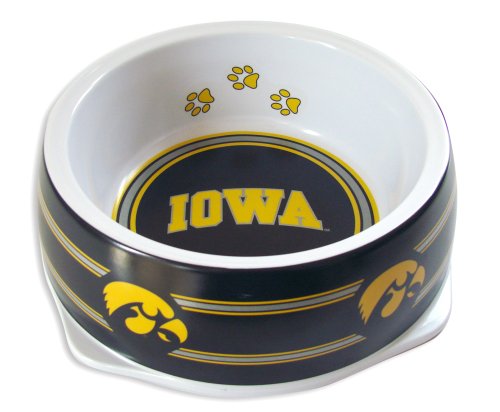Sporty K9 Collegiate University of Iowa Hawkeyes Pet Bowl, Large