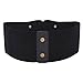 Syuer Womens Wide Elastic Cinch Belt Waist Trimmer Stretch Buckle Belt
