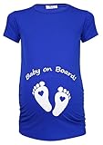 Happy Mama. Womans Maternity Slogan Little Feet Funny Print Top T-shirt. 199p