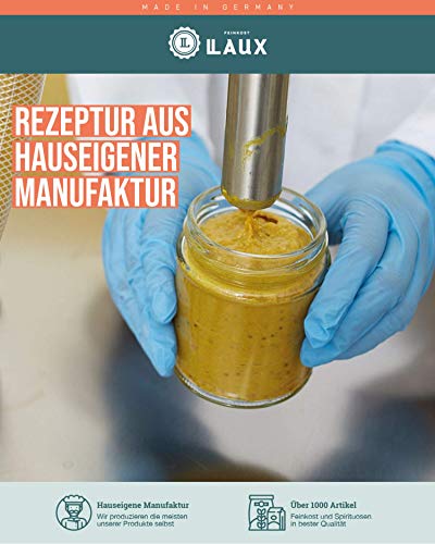 LAUX® Senf Feinkost Geschenkset - 3 x 130ml Feinkost Senf - Mit Hochwertiger Geschenkbox - Ideales Geschenk – Bild 6