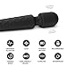 SENDRY Wand Massager - New Upgrade 160 Magic Vibration Modes - Handheld Wireless Waterproof Mute Rechargeable Personal Massager for Neck Shoulder Back Body Relieves Muscle Tension - Best Gift(Black)