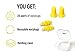 PQ Earplugs for Sleep - Comfortable & Reusable Ear Plugs for Side Sleepers - Sound Blocking Level 32 dB - Noise Cancelling for Snoring & Reusable Ear Plugs for Swimming & Traveling