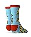 JYinstyle Kids Novelty Funny Cute Crew Socks, Crazy Silly Cool Cotton Dress Socks for Boys and Girls, Pizza Party, One Size