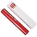 CAREGY HTV Heat Transfer Vinyl Iron on Vinyl 12 inch x15 Feet Roll Easy to Cut & Weed DIY Design for T-Shirts (Red)