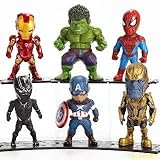 Super Heroes (5pcs/set) Avengers Green Goblin Hulk Buster Venom Action Big Lazy Rhino Juggernaut Figure Minifigures Building Block Toys