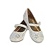 Swea Pea & Lilli Girls Rhinestone Flats with Strap