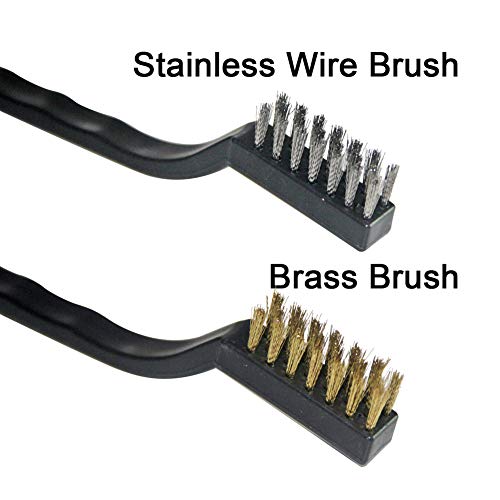 1 Brushes+Stainless+Scratch+Automotive+Cleaning