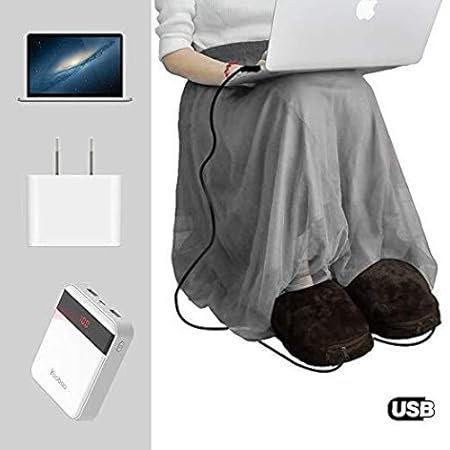 Amazon.com: Zapatillas de calefacción, calientes, calientes ...