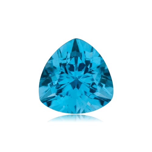  Mysticdrop 0.88-1.73 Cts of 7 mm AAA Trillion Swiss Blue Topaz (1 pc) Loose Gemstone - Thumbnail 2