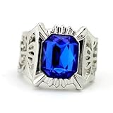 Dcolor Japanese Anime Kuroshitsuji / Ciel Phantomhive Black Butler Cosplay Accessory Ring + Keyring